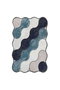 Conceptum Alfombra Circle - Blue (80 x 120 cm)